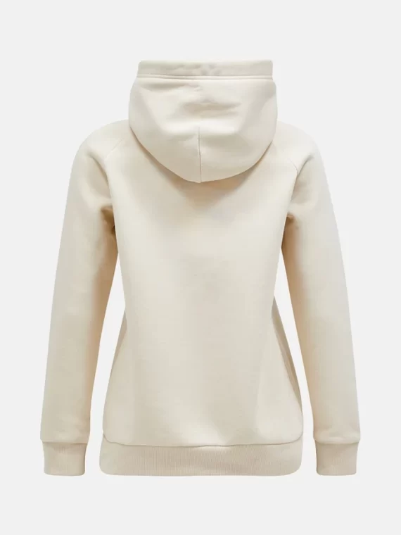 PEAK PERFORMANCE - FELPA DONNA ORIGINAL HOOD  SAND FOG G79577120 - immagine 2