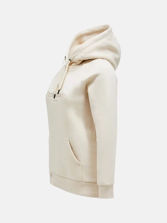 PEAK PERFORMANCE - FELPA DONNA ORIGINAL HOOD  SAND FOG G79577120 - immagine 3