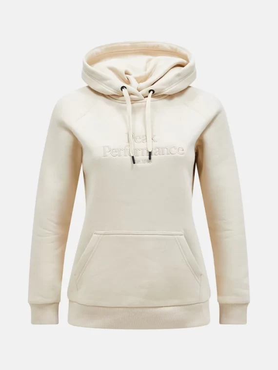 PEAK PERFORMANCE - FELPA DONNA ORIGINAL HOOD  SAND FOG G79577120