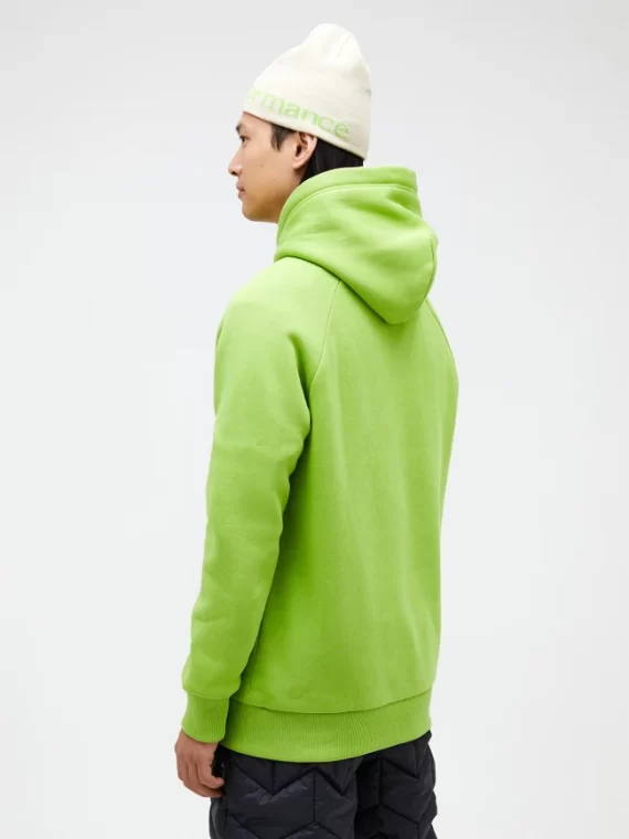 PEAK PERFORMANCE - FELPA ORIGINAL HOOD  STAND OUT GREEN G79592130 - immagine 5