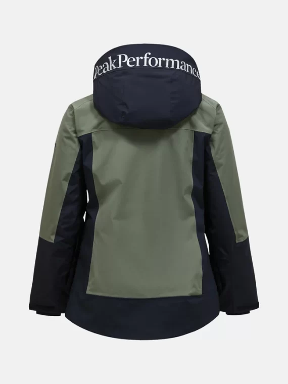 PEAK PERFORMANCE - GIACCA DONNA SCI RIDER TECH IN  PINE NEEDLE BLACK G79822020 - immagine 2