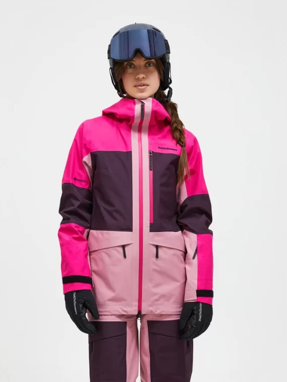 PEAK PERFORMANCE - GIACCA DONNA SCI GRAVITY GTX  BEET ROOT PURPLE G80360030