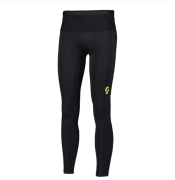 SCOTT - PANTALONE FULL TIGHTS RC RUN  BLACK/YELLOW 414373