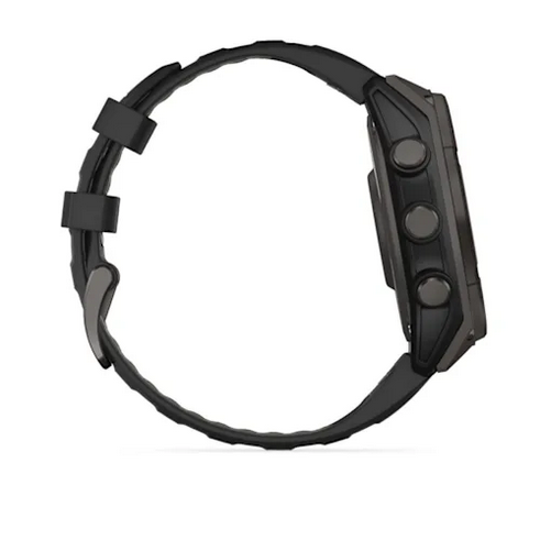 GARMIN - OROLOGIO GPS FENIX 8 47MM SOLAR SAPHIRE CARBON GREY 02906-11 - immagine 4