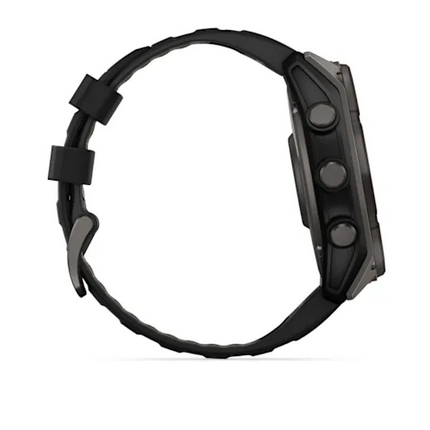 GARMIN - OROLOGIO GPS FENIX 8 51MM SOLAR SAPHIRE CARBON GREY 02907-11 - immagine 5