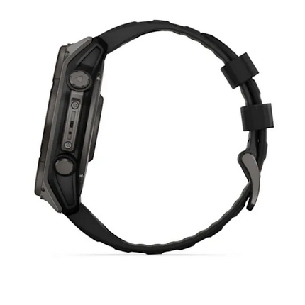 GARMIN - OROLOGIO GPS FENIX 8 51MM SOLAR SAPHIRE CARBON GREY 02907-11 - immagine 4