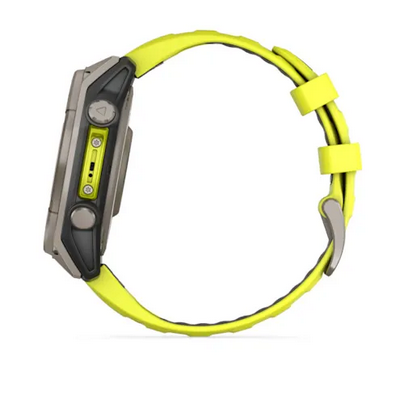 GARMIN - GPS FENIX 8 47MM SOLAR SAPHIRE AMP YELLOW AMP YELLOW 02906-21 - immagine 5