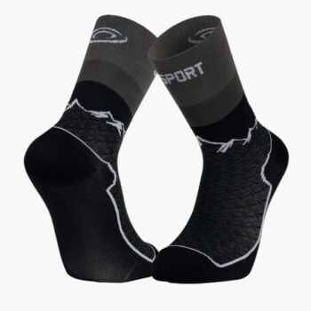 BV SPORT - CALZE TREK GR MERINOS BLACK/GREY 194