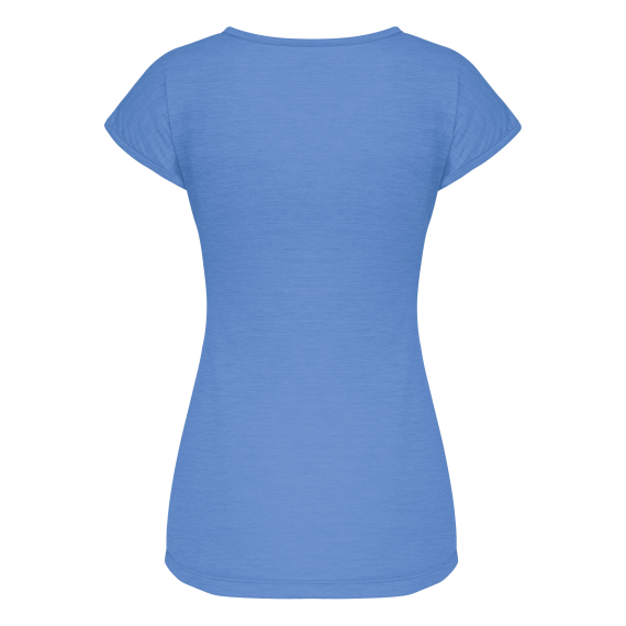 SALEWA - T-SHIRT DONNA PUEZ MELANGE DRY  3156 MORNING BLUE MELANGE 26538 - immagine 2