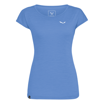 SALEWA - T-SHIRT DONNA PUEZ MELANGE DRY  3156 MORNING BLUE MELANGE 26538