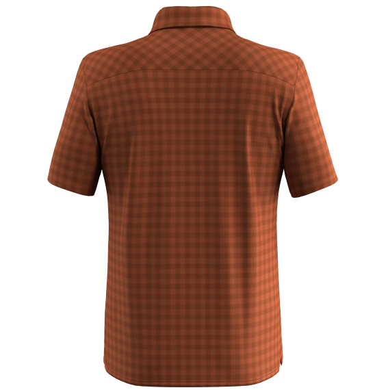 SALEWA - CAMICIA PUEZ DRY S/S SHIRT  7240 BOMBAY BROWN 28627 - immagine 2