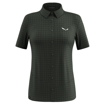 SALEWA - CAMICIA DONNA PUEZ DRY S/S  5280 DARK OLIVE 28628