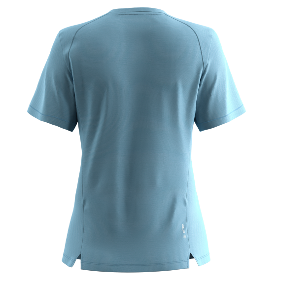 SALEWA - T-SHIRT DONNA PUEZ DRY  3020 AIR BLUE 28868 - immagine 2