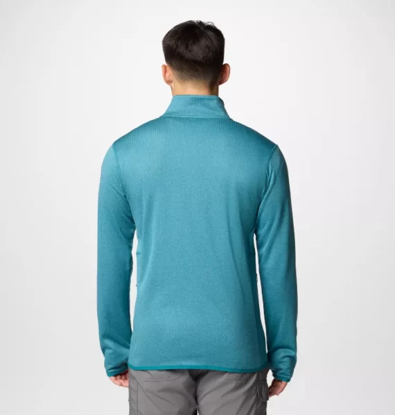 COLUMBIA - GIACCA PARK VIEW FULL ZIP  RIVER BLUE HEATHER 1952222 - immagine 2