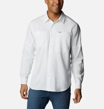 COLUMBIA - CAMICIA SILVER RIGE UTILITY LI  WHITE 2012931