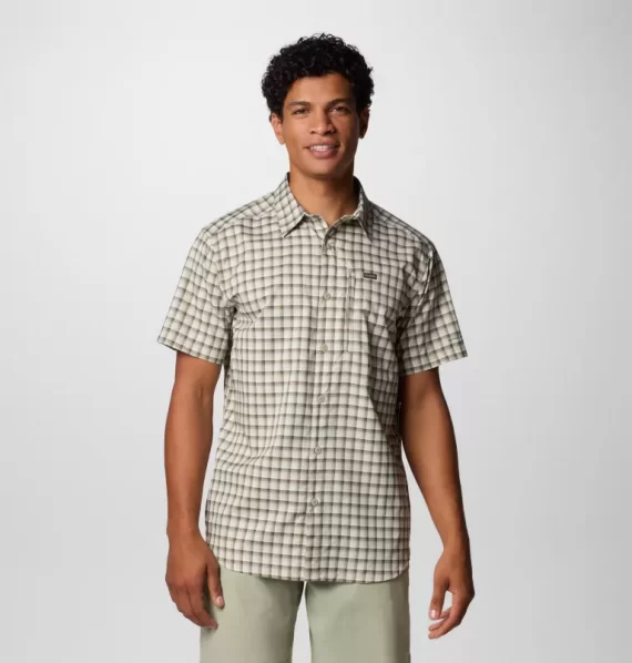 COLUMBIA - CAMICIA SILVER RIDGEUTIL LITE  SAFARI PULASKI PLAID 2030715