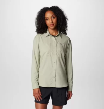COLUMBIA - CAMICIA DONNA SILVER RIDGE LS  SAFARI 2033344