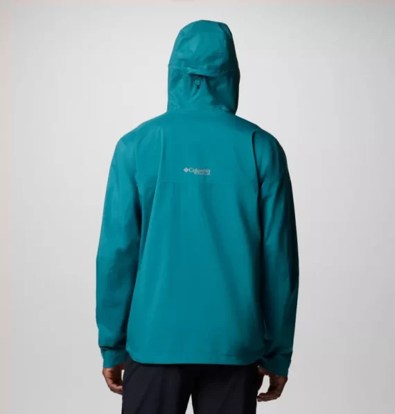 COLUMBIA - GIACCA AMPLY DRY  RIVER BLUE 2071061 - immagine 2