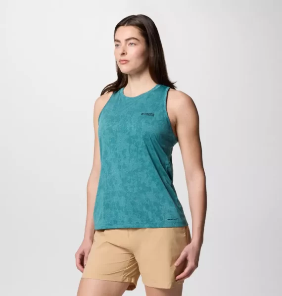 COLUMBIA - CANOTTA DONNA BLUEBIRD CANYON  RIVER BLUE 2072512 - immagine 3