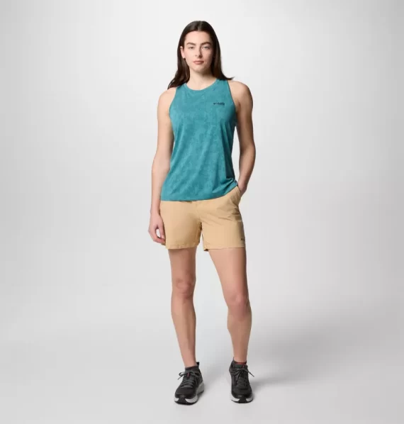 COLUMBIA - CANOTTA DONNA BLUEBIRD CANYON  RIVER BLUE 2072512 - immagine 4