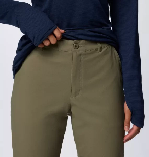 COLUMBIA - PANTALONE DONNA LESLIE FALLS  STONE GREEN 2087083 - immagine 6