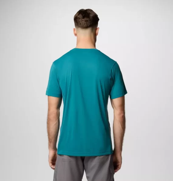 COLUMBIA - T-SHIRT ZERO RULES SS CREW  RIVER BLUE 2118501 - immagine 2