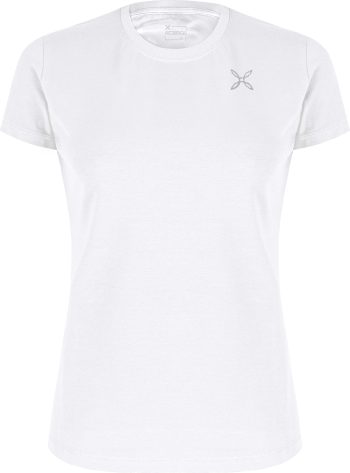 MONTURA - T-SHIRT DONNA PENCIL LOGO  00 WHITE MTGC49W
