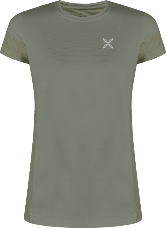 MONTURA - T-SHIRT DONNA DELTA MIX  49 VERDE SALVIA MTGN52W