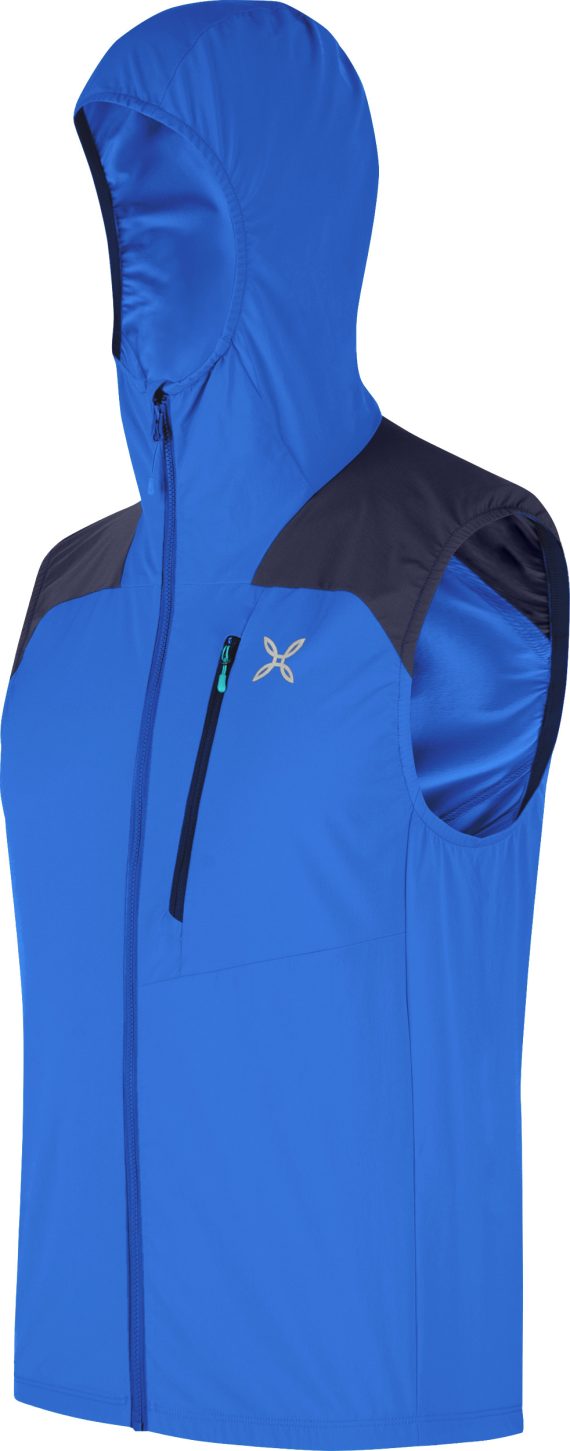MONTURA - GILET RISE HOODED  850890 B.BLUE GRAPHITE BLUE MVVR81X - immagine 2