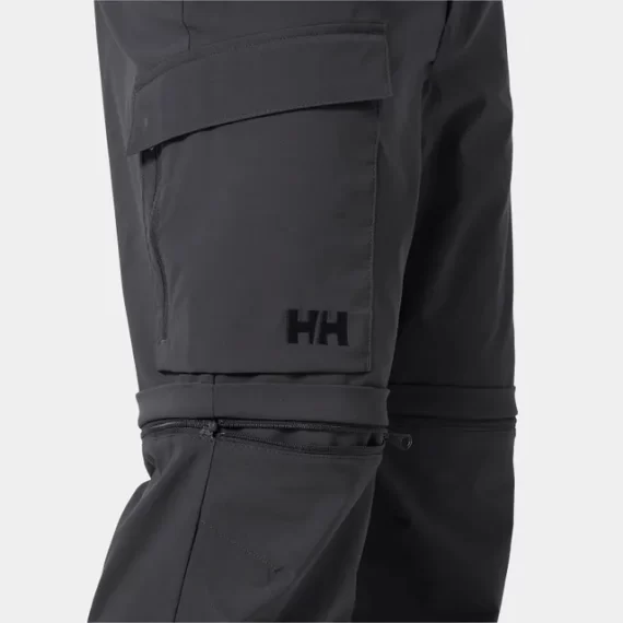 HELLY HANSEN - PANTALONE ELV LGT ZIP OFF  980 EBONY 63272 - immagine 4