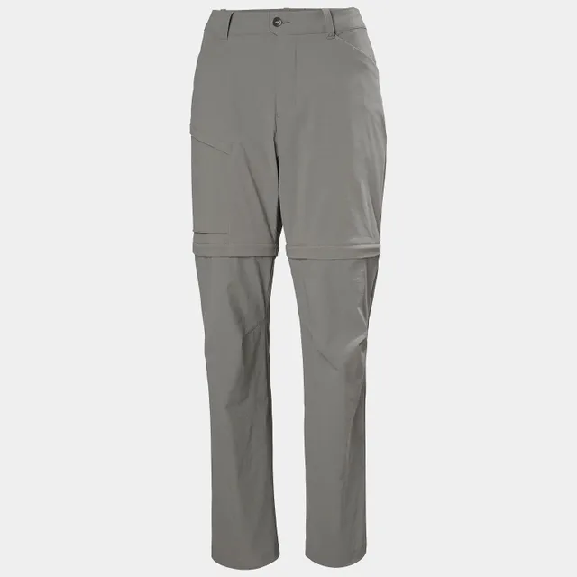 HELLY HANSEN - PANTALONE DONNA ELV LGT ZIP OFF 876 CONCRETE 63301