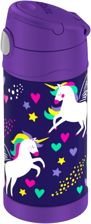 BOTTIGLIA TERMICA CANNUCCIA 500 ml UG UNICORNO F4012
