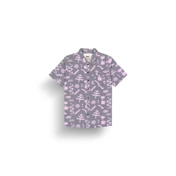 PICTURE - CAMICIA MATAKONA SS  SNAKE PRINT MTS1207