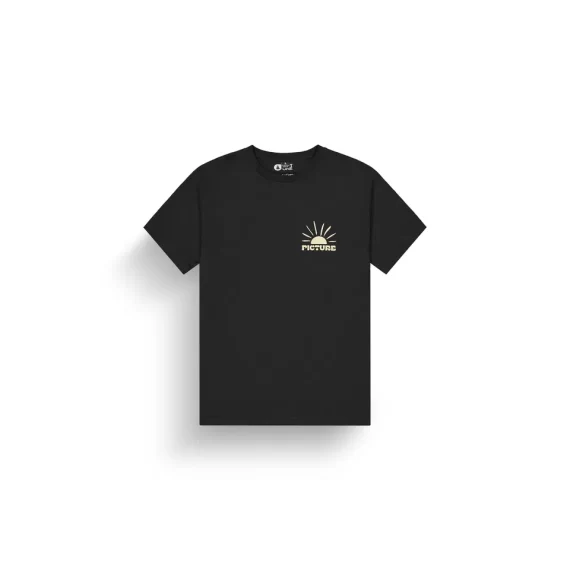 PICTURE - T-SHIRT ENDAKO TEE  BLACK MTS1226