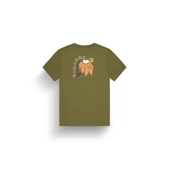 PICTURE - T-SHIRT TIMONT SS URBAN TECH  TOBACCO MTS1258 - immagine 2