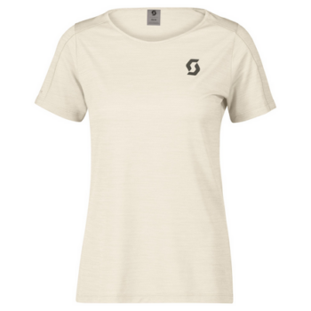 SCOTT - T-SHIRT DONNA ENDURANCE LT SS COTTON WHITE 403255