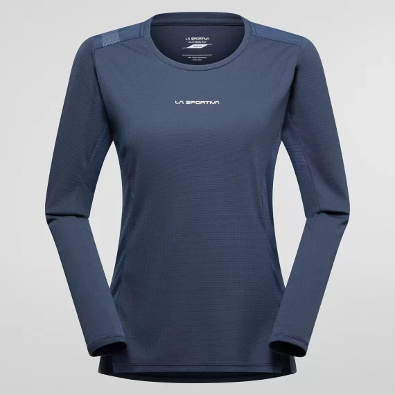LASPORTIVA - T-SHIRT DONNA BEYOND LS  646004 NIGHT SKY CHALK Q85