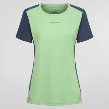 LASPORTIVA - T-SHIRT DONNA RIDGE  737646 ASPEN GREEN NIGHT SKY Q84