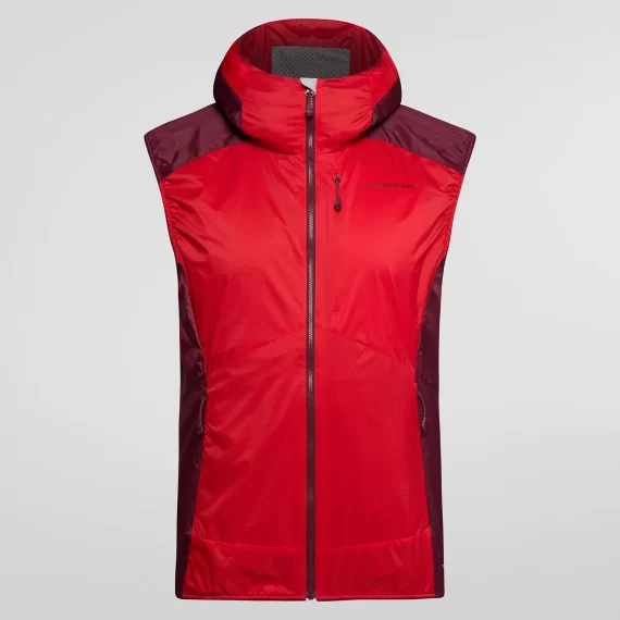 LASPORTIVA - GILET ACROSS LITE  SKY MOUNTAIN RED P90