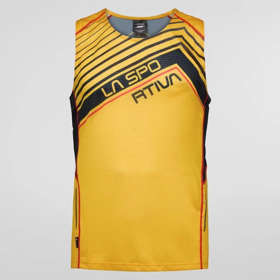 LASPORTIVA - CANOTTA SLIPSTREAM  100999 YELLOW BLACK P84