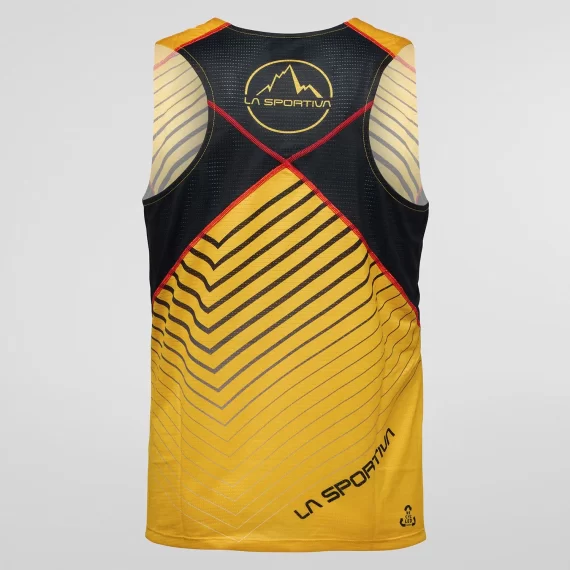 LASPORTIVA - CANOTTA SLIPSTREAM  100999 YELLOW BLACK P84 - immagine 2