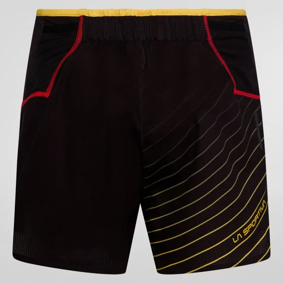 LASPORTIVA - SHORT FRECCIA  999100 BLACK YELLOW P86 - immagine 2