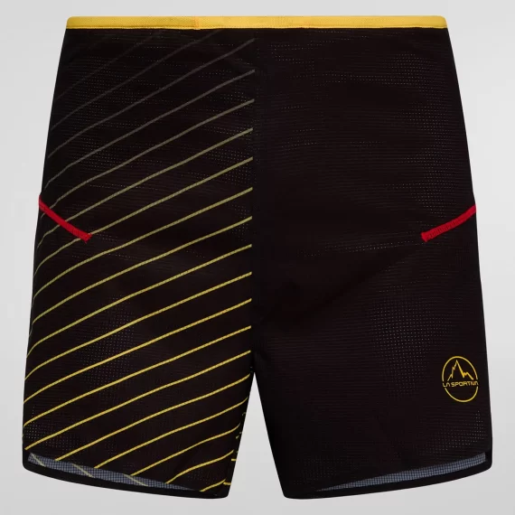 LASPORTIVA - SHORT FRECCIA  999100 BLACK YELLOW P86