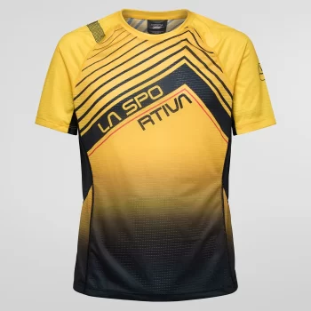LASPORTIVA - T-SHIRT WAVE  100999 YELLOW BLACK P85