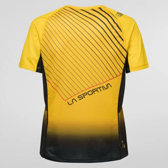 LASPORTIVA - T-SHIRT WAVE  100999 YELLOW BLACK P85 - immagine 2