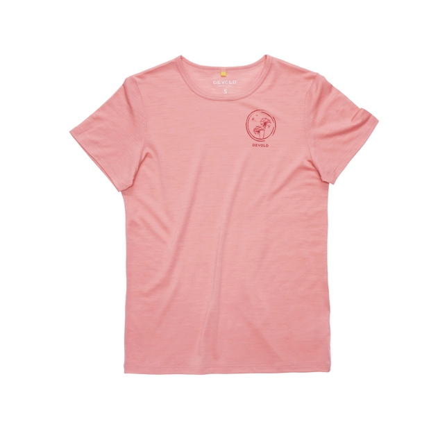 DEVOLD - T-SHIRT DONNA ACTIVE SPRING APRICOTT GO293290