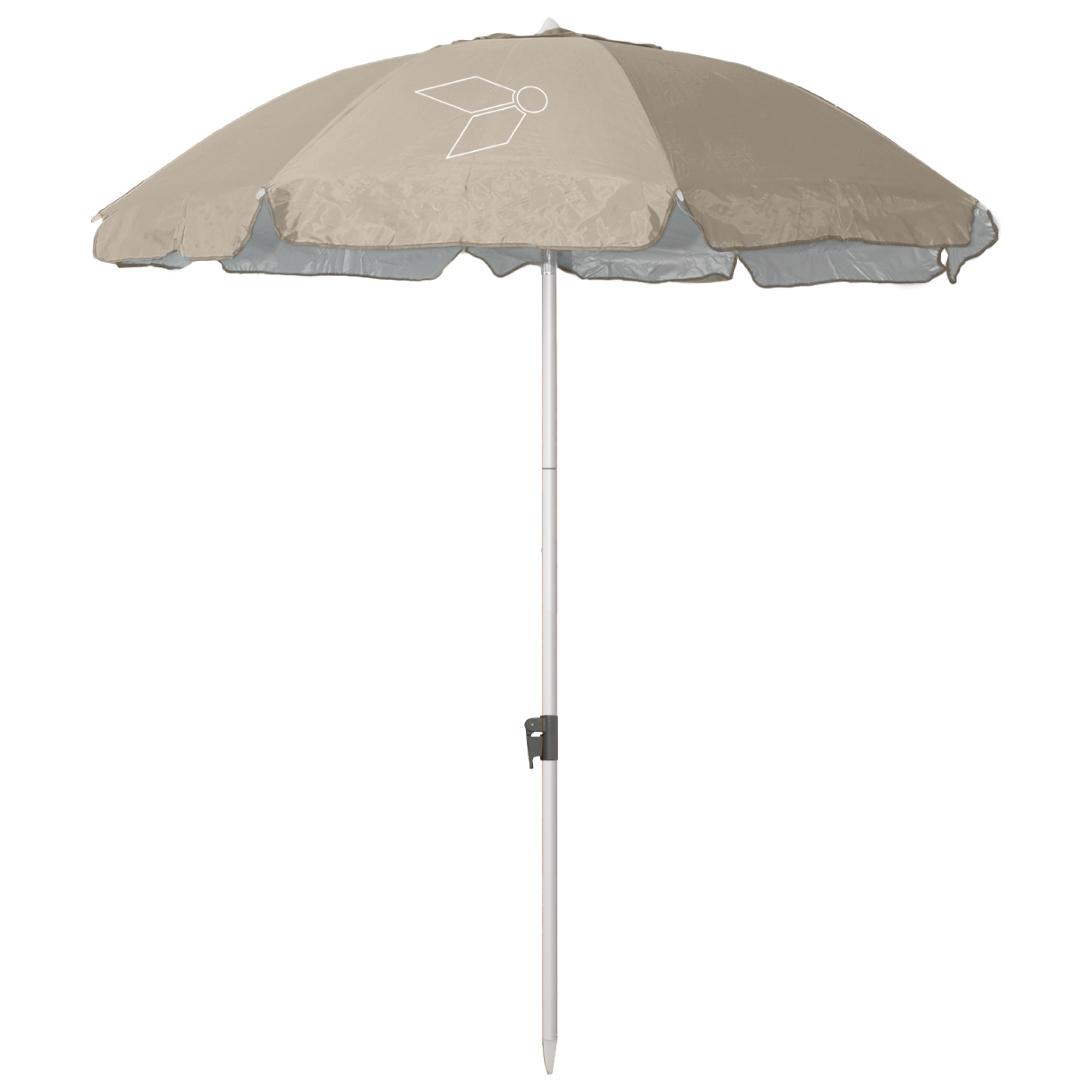 OMBRELLONE DA VIAGGIO RIDE2SEA 180 CM BEIGE 0113028N.C01