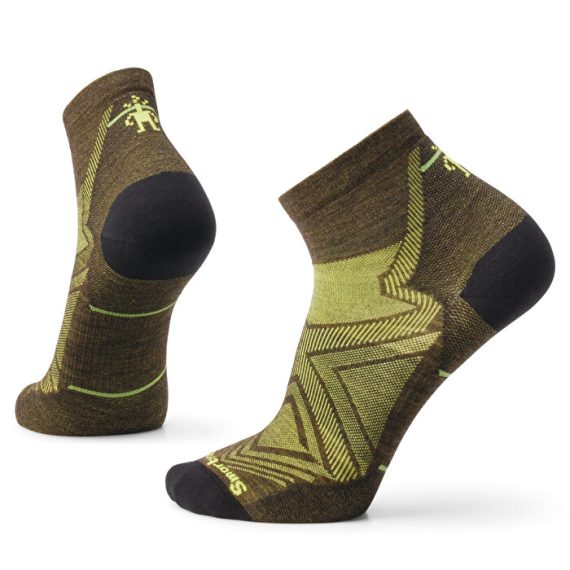 SMARTWOOL - CALZA RUN ZERO CUSHION  D111 MILITARY OLIVE SW001653
