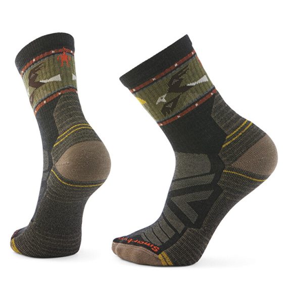 SMARTWOOL - CALZA HIKE LIGHT CUSHION MID  0031 CHARCOAL SW002737