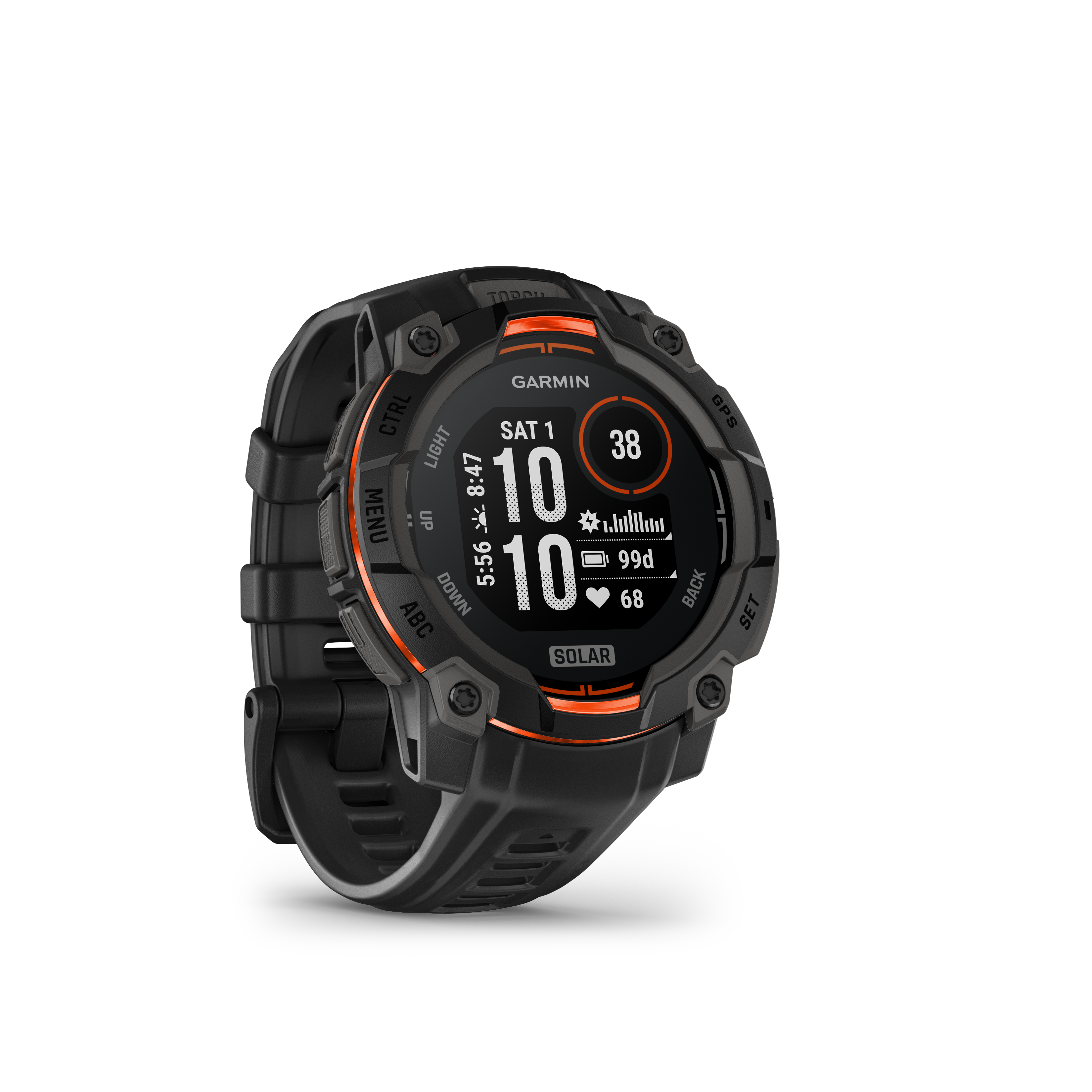 GARMIN - OROLOGIO GPS INSTINCT 3 SOLAR BLACK 02934-00